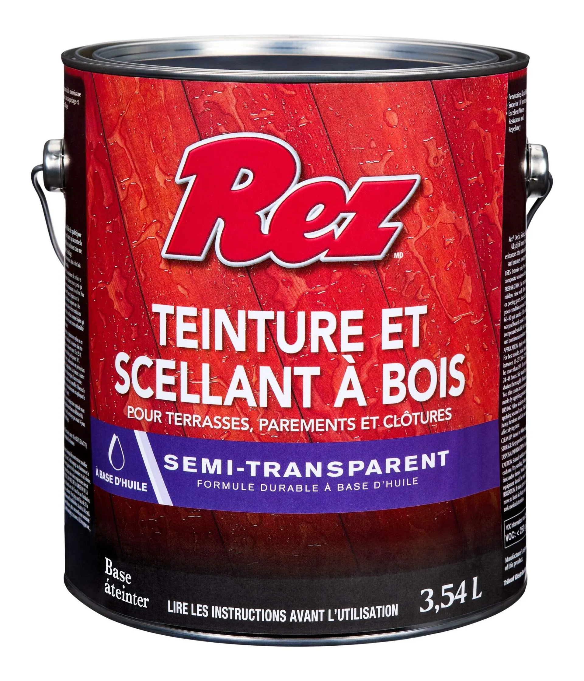 Teintures d'extérieur
