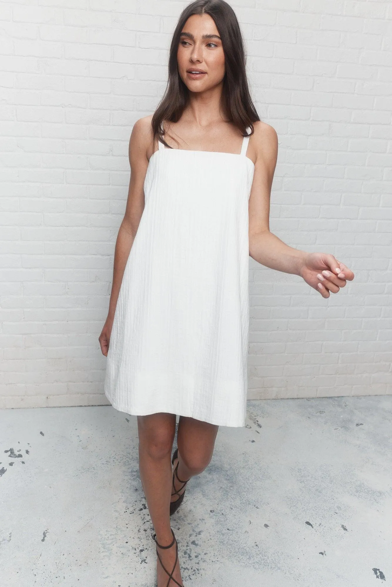 Evel | Robe blanche ample