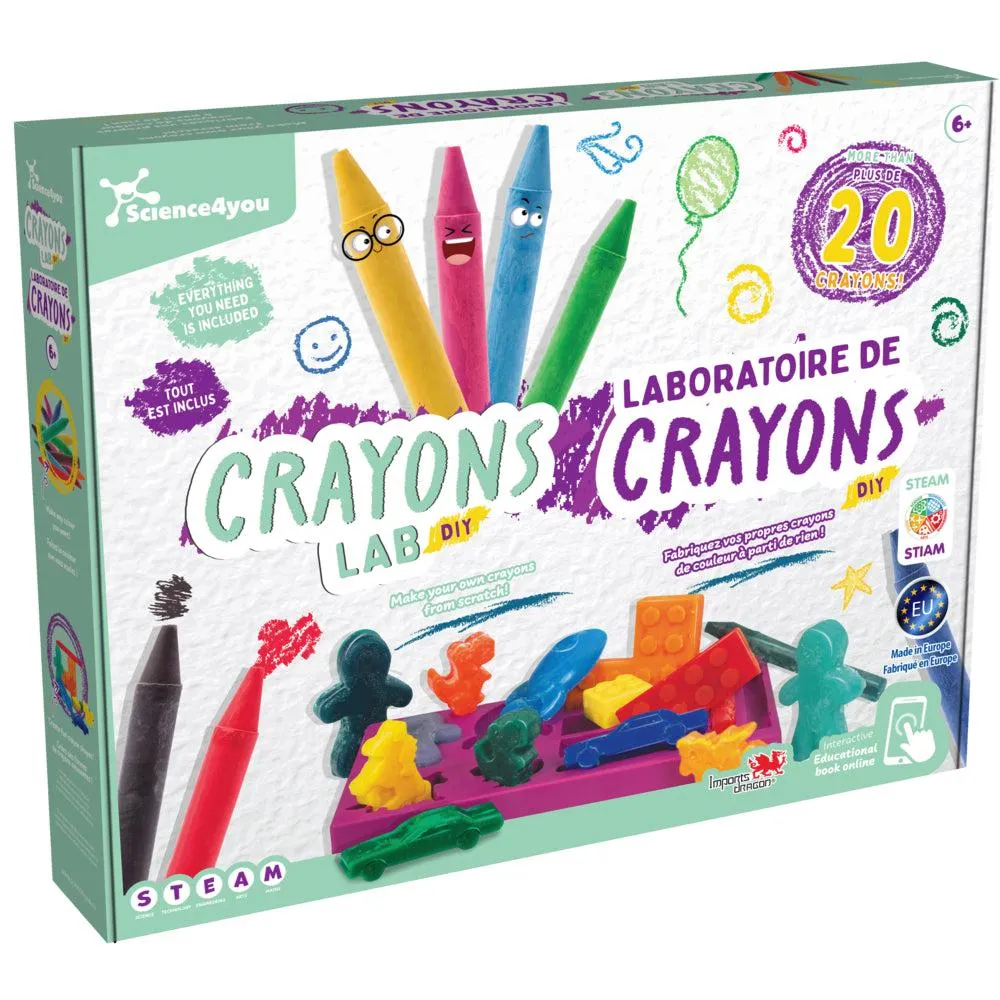 Science 4 You - Fabrication de crayons de couleur