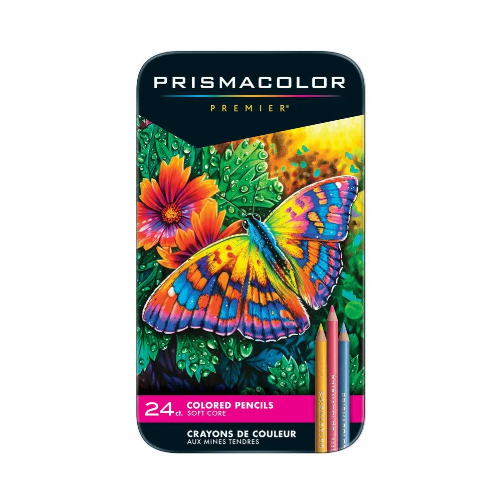 Crayons de couleur Premier de Prismacolor - Paquet de 24