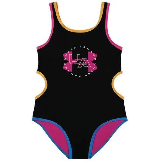 Junior Girls' [7-16] Core Block One-Piece Swimsuit