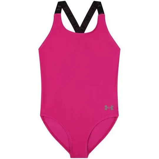 Junior Girls' [7-16] Racer One-Piece Swimsuit