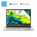 Ordinateur portable Acer Aspire 1 A115-32-C0MW 15,6 po Intel N4500, 4 Go de RAM, 64 Go eMMC 4Go, 64Go, graphiques UHD