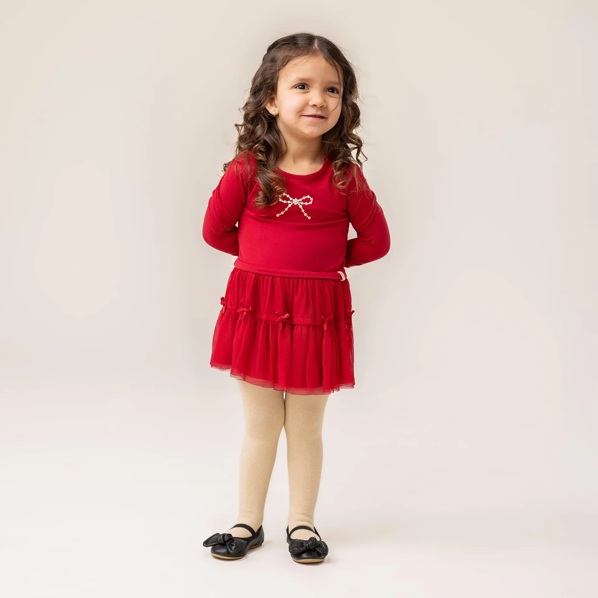 Bows Red Dress 6-24m