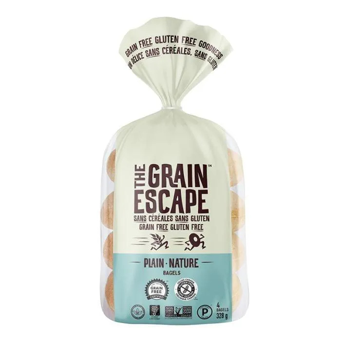 Bagel nature sans grains sans gluten | 328 g
