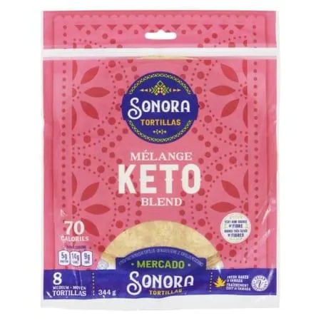 Tortillas mercado mélange keto moyen