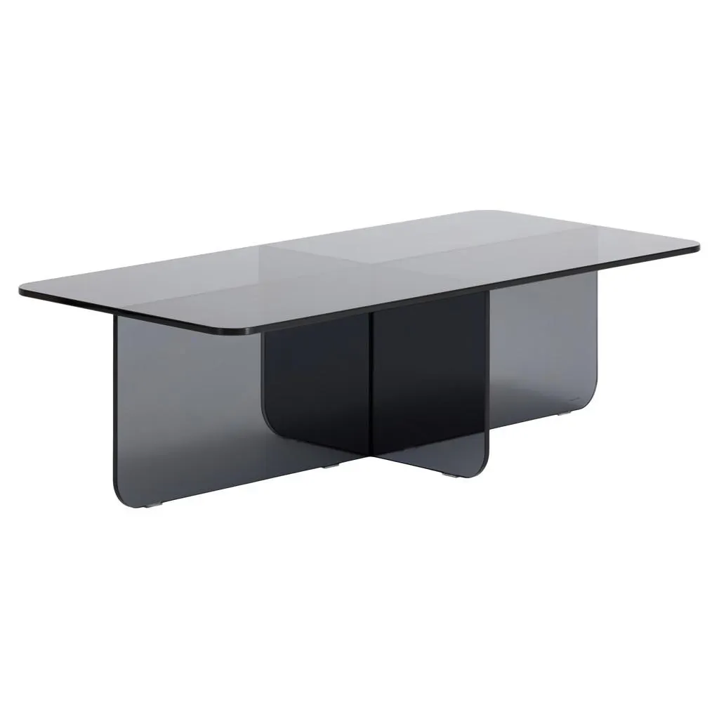 Table à café en verre