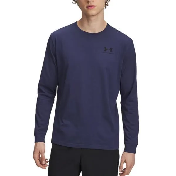 Chandail à manches longues UA Sportstyle Left Chest pour homme