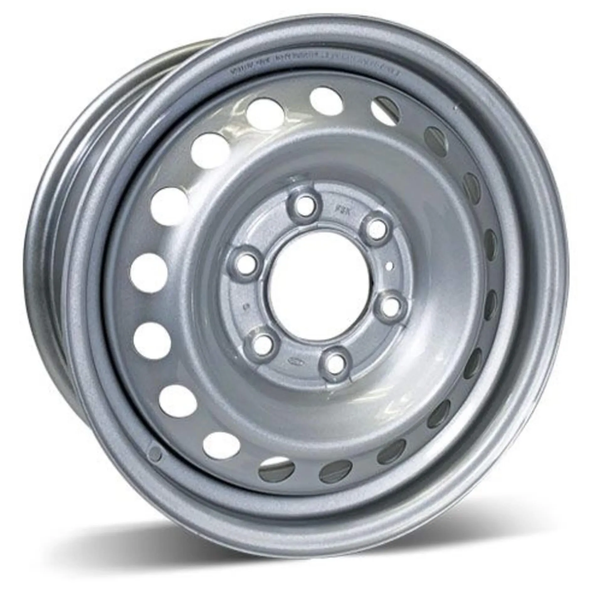 Roue en acier Macpek X43669, argent