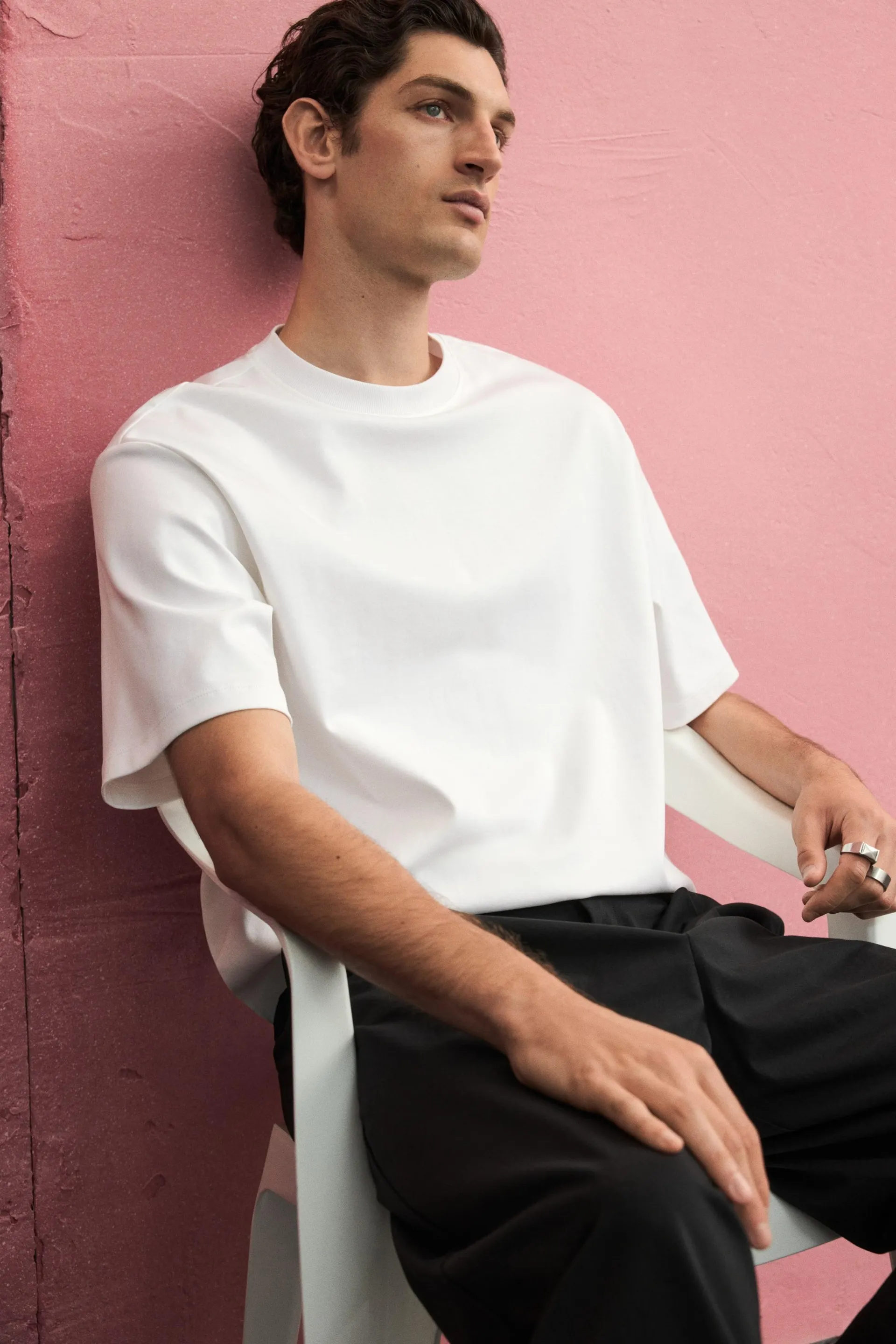 T-shirt carré ample