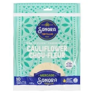 Tortillas mercado farine de blé chou fleur moyen