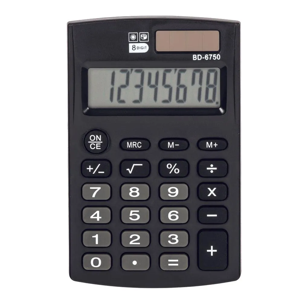 Baseline - Calculatrice portative à 8 chiffres