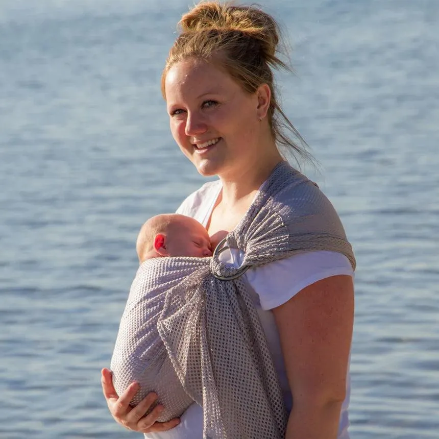 Écharpe Ajustable AIR (Ring-Sling) - Gris