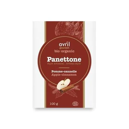 Panettone pomme canelle biologique