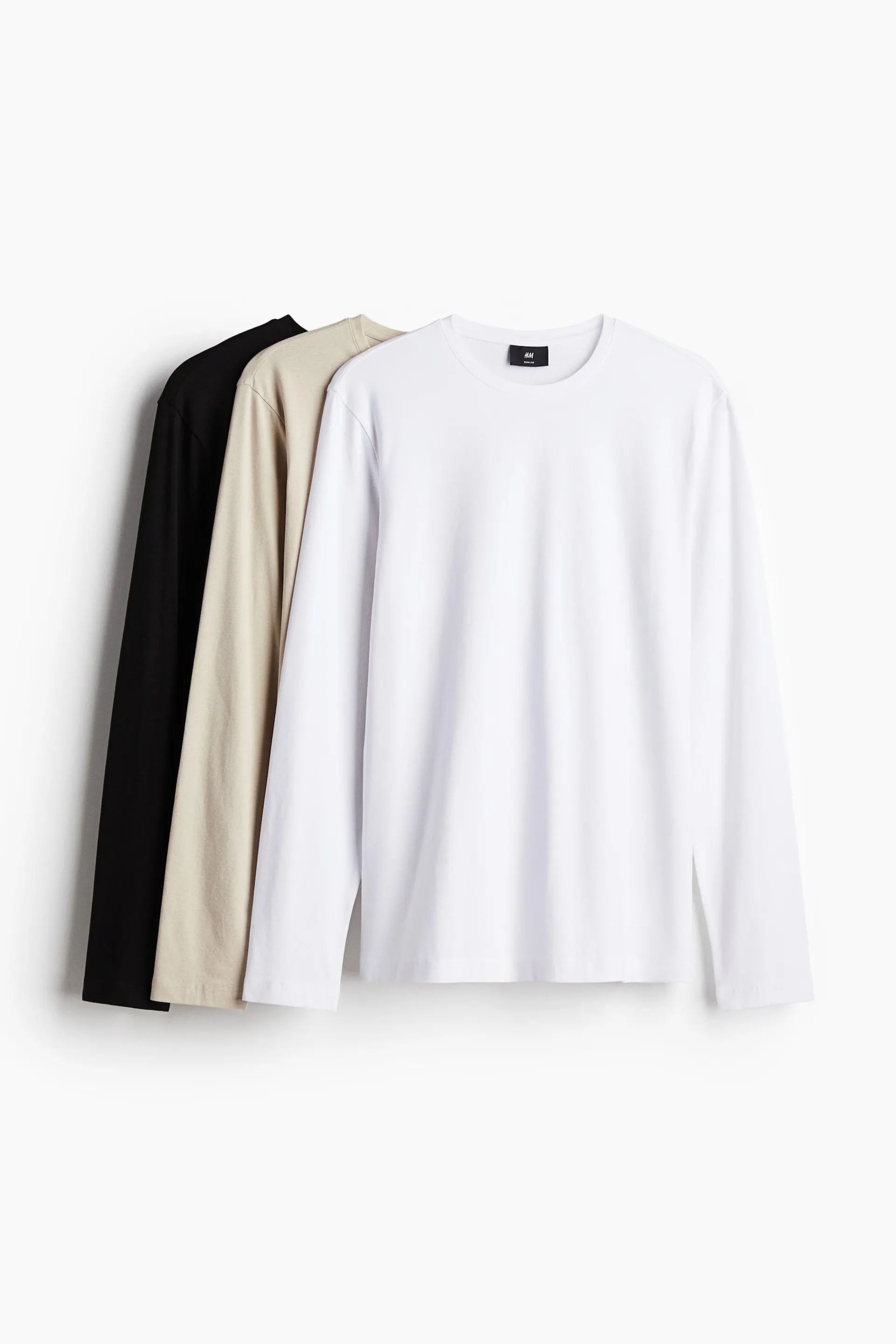 Lot de 3 T-shirts Coupe Amincie en jersey