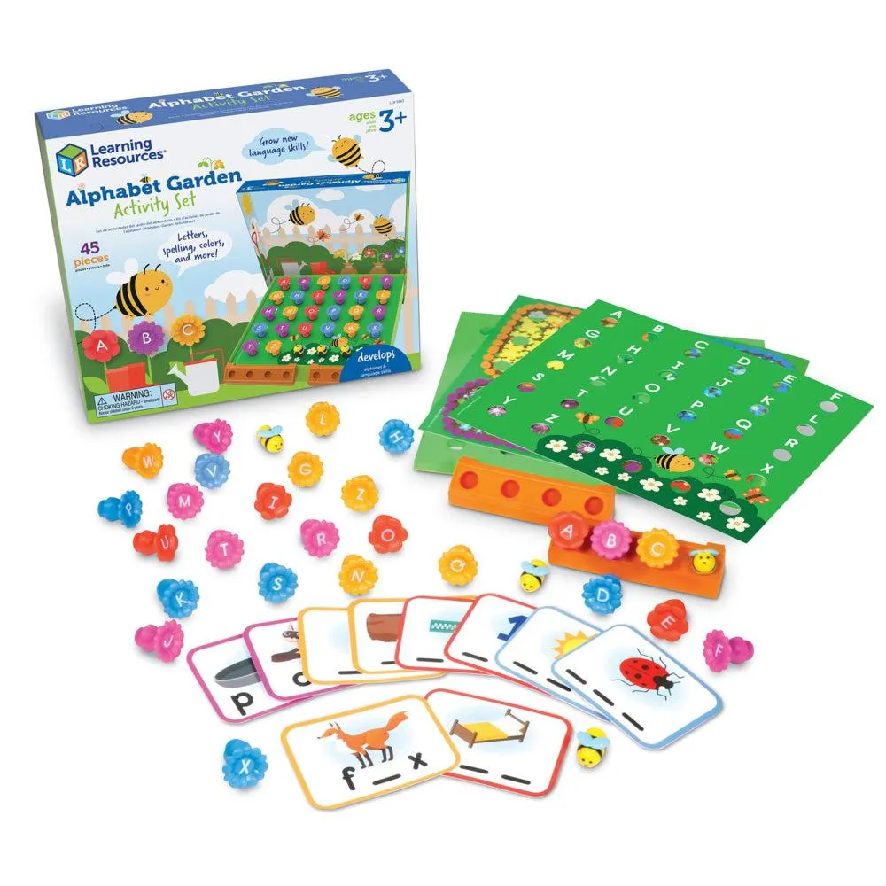 Learning Resources - Ensemble d'activités Alphabet Garden