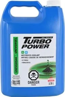 TURBO POWER Universal 50/50 Premixed Antifreeze/Coolant