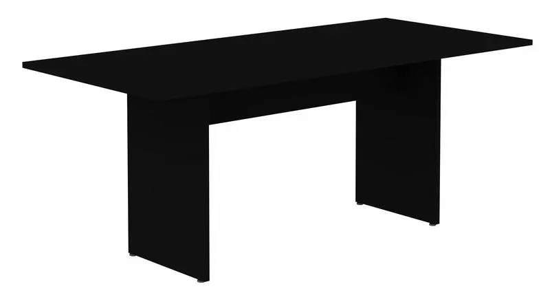 Table moderne Nomad de Manhattan Comfort de 67,91 po pour la salle à manger - noire