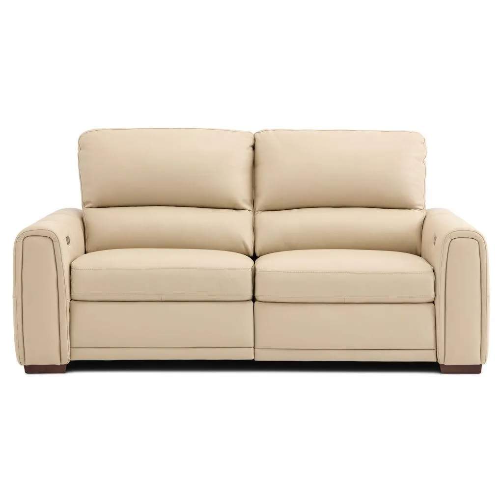 Sofa condo inclinable motorisé en cuir
