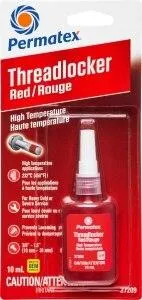 Red High-Temp/High-Strength Threadlocker