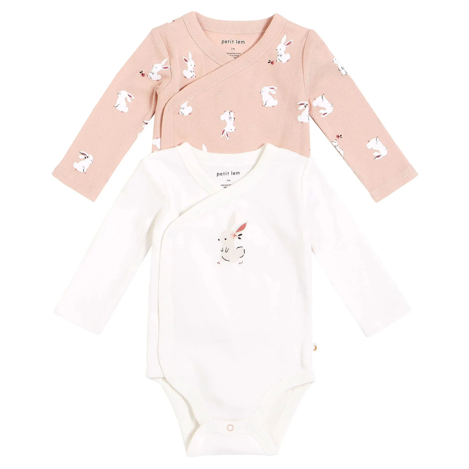 Bunnies Long Sleeves Bodysuit Set 0-9m