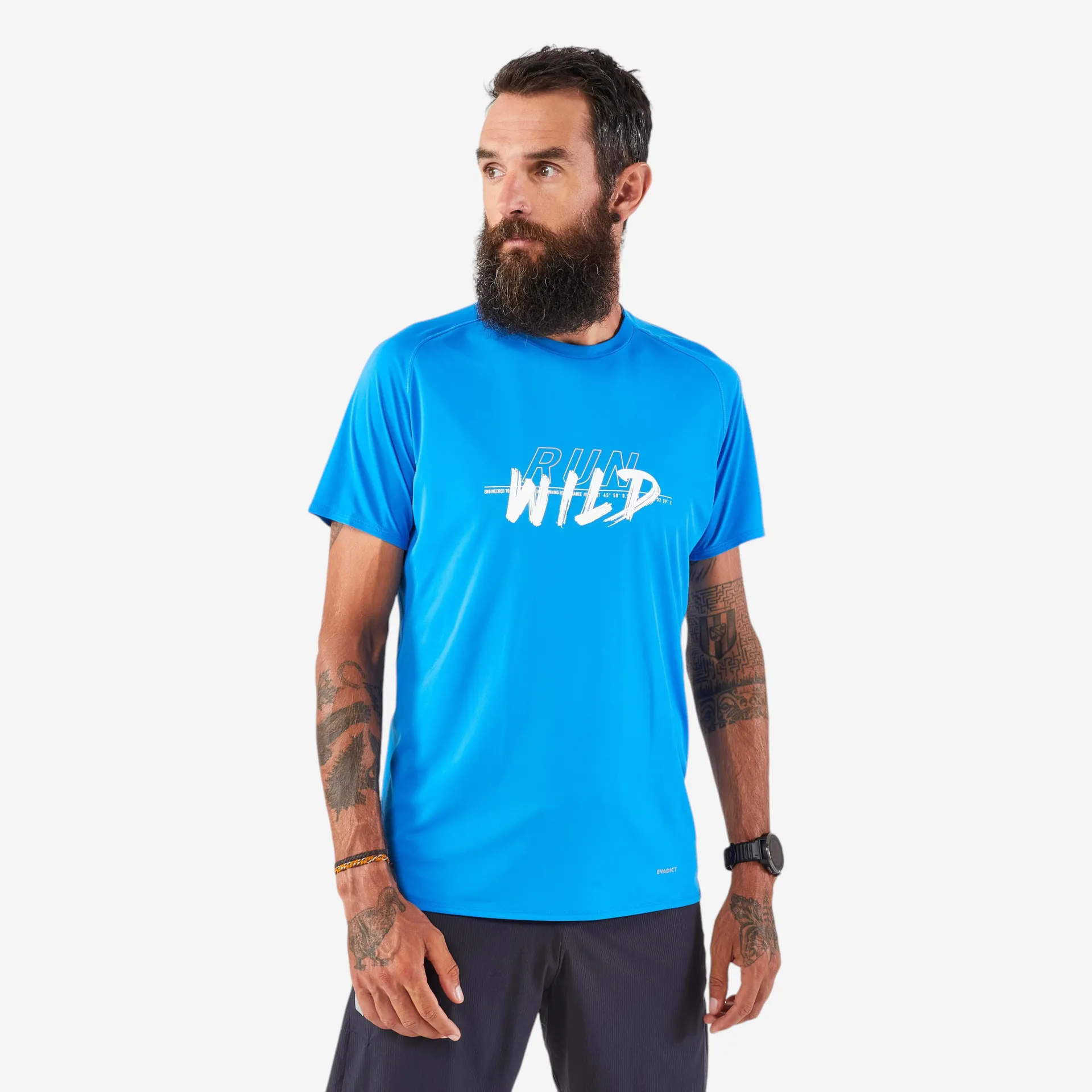 T-shirt de course sur sentier homme