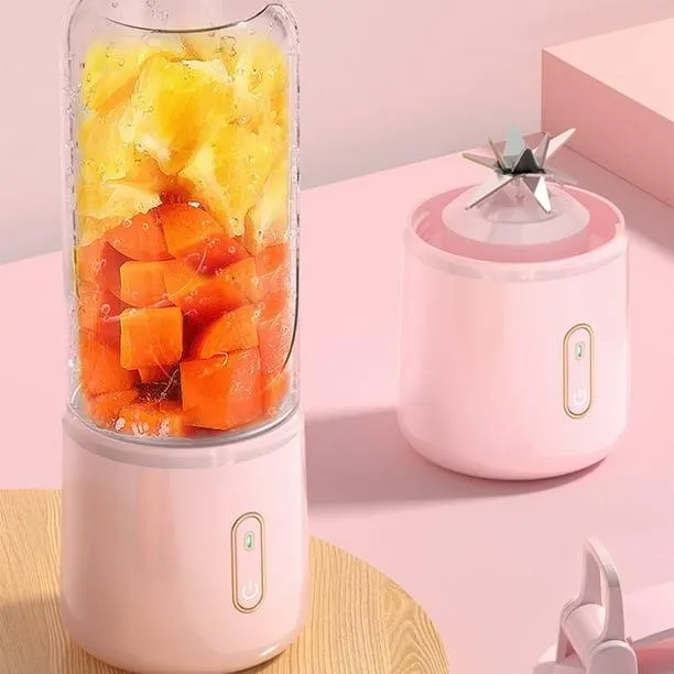 Liquidation! Blenders Portables, Blenders pour Shakes et, Presse-Agrumes USB Rechargeable avec 6 Lames, Blenders Portatifs pour Sports Voyage et Extérieur Ventes Annonce Bonne Affaires 57