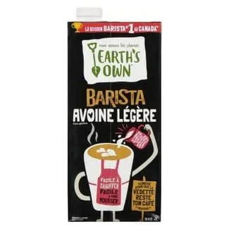 Boisson à l'avoine Barista légère sans gluten