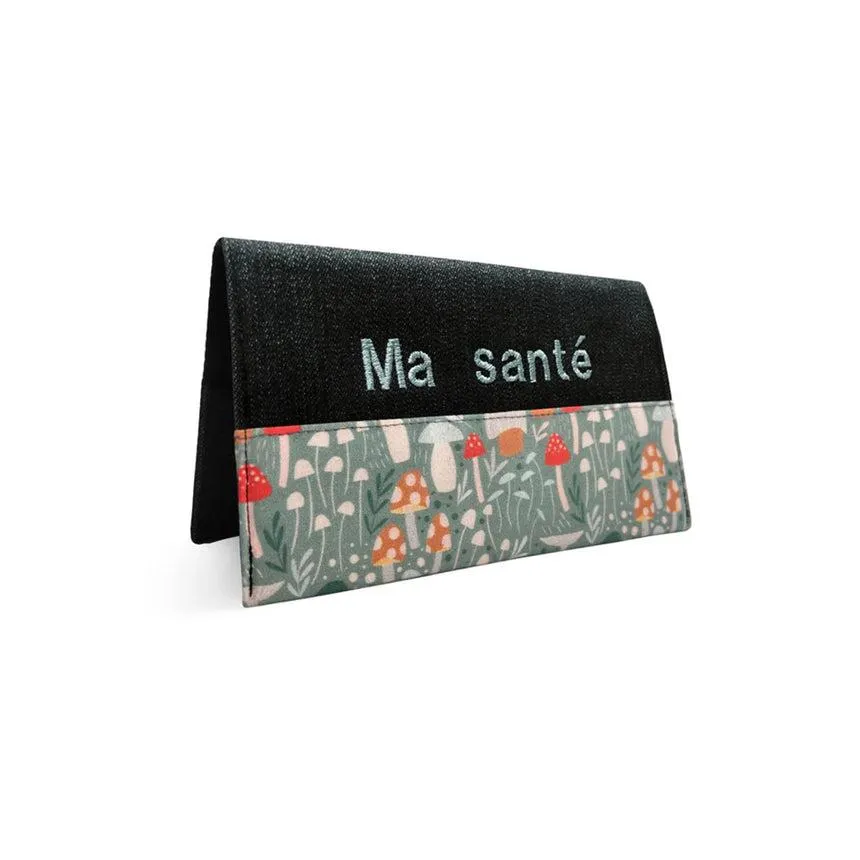 Protège Carnet de Santé - Champignons