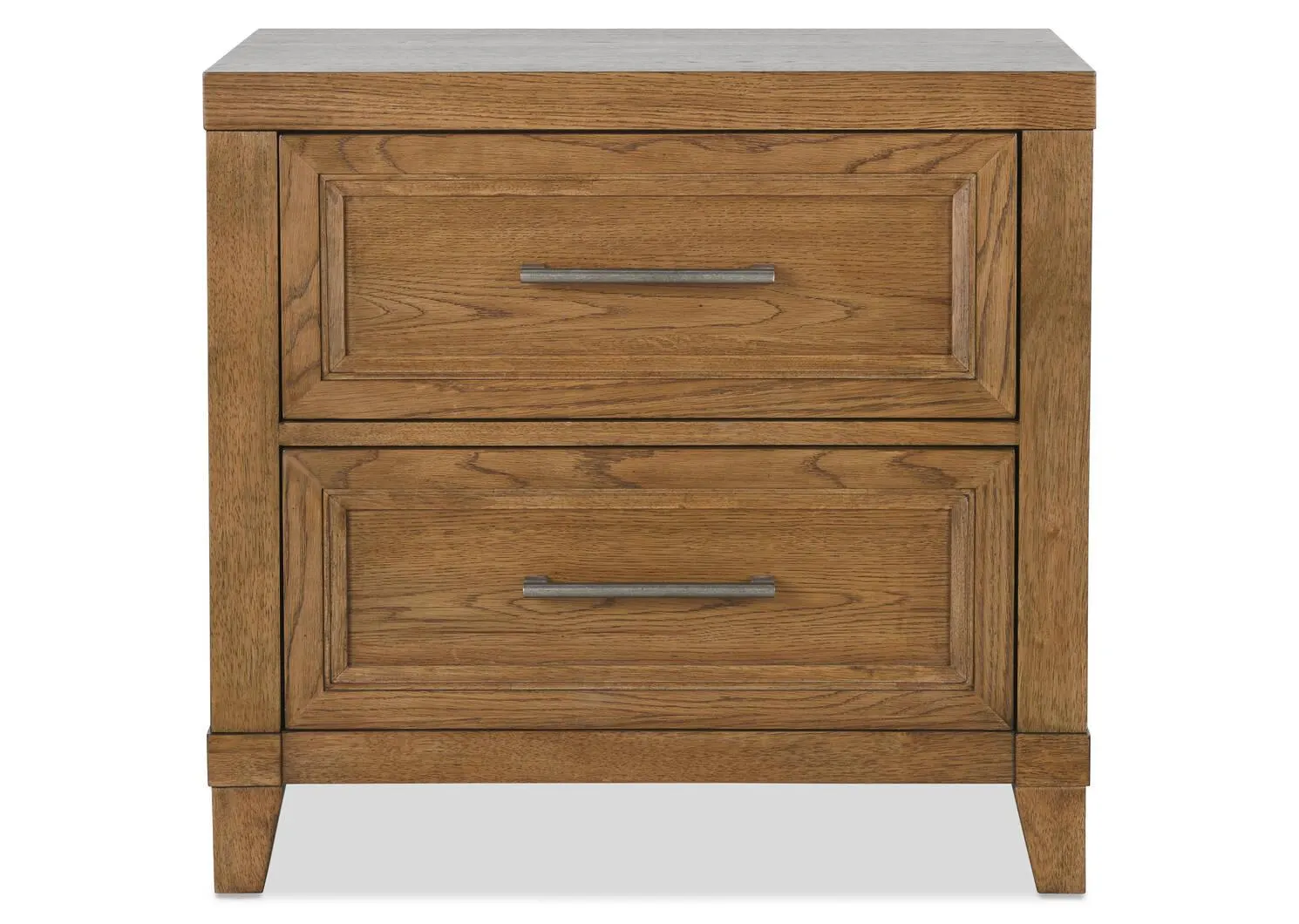 Table de chevet avec chargeur Dubeau -Fawna ambré