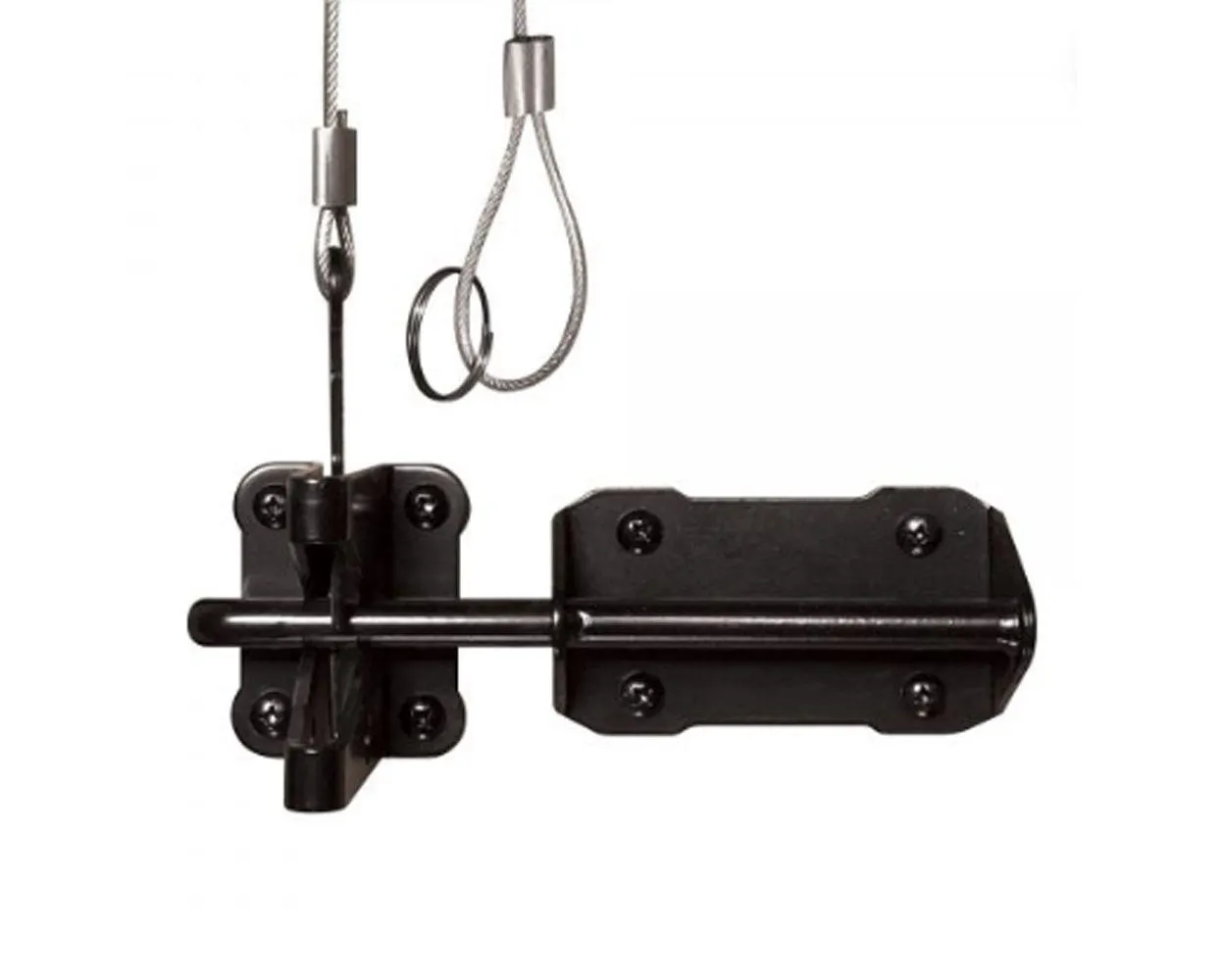 Loquet robuste pour portillon #glwhd, noir
