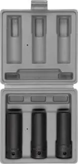 PERFORMANCE TOOL 3 pc 1/2 in. dr Damaged Lug Nut Socket Set