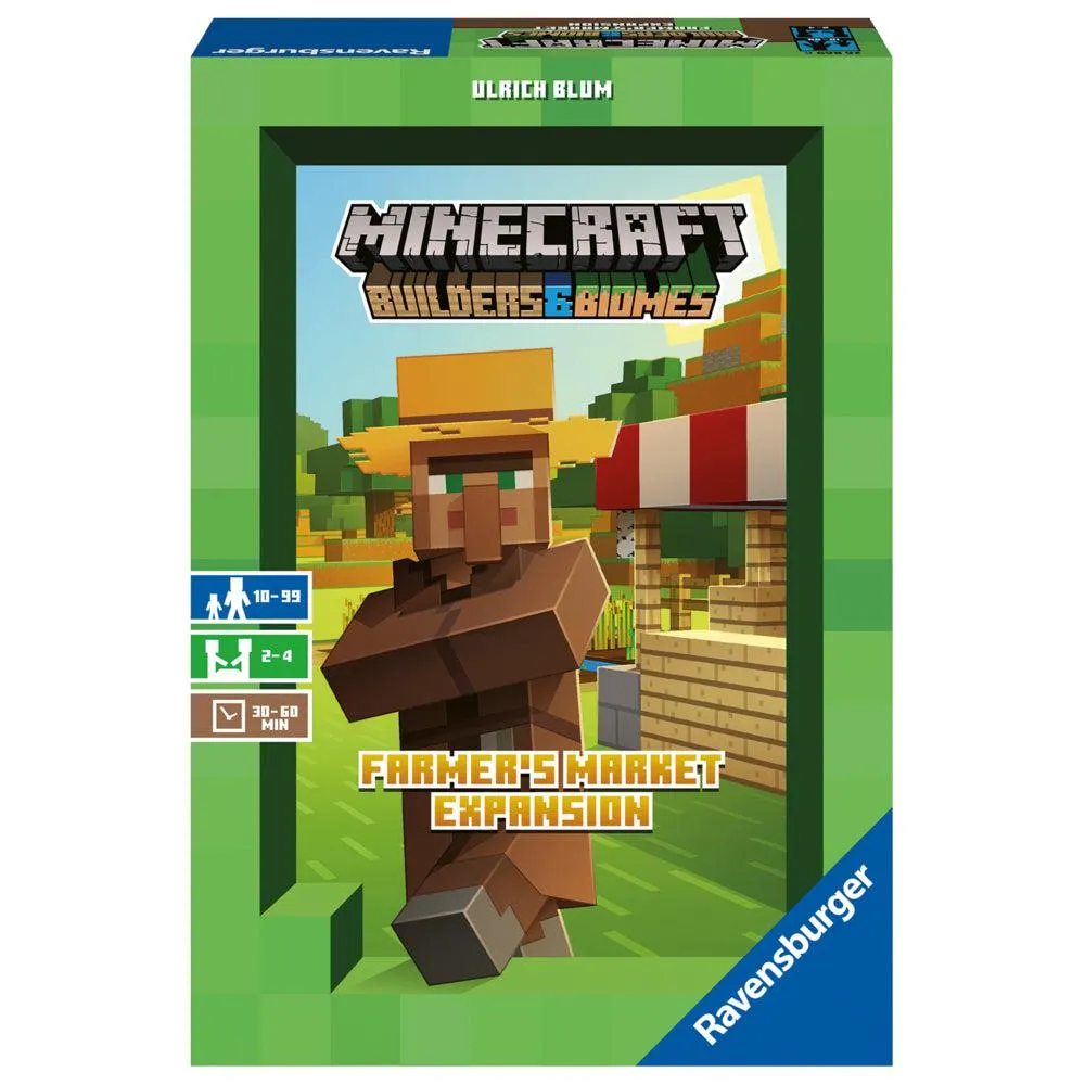 Ravensburger - Jeux de Société Minecraft : Constructeurs et Biomes
