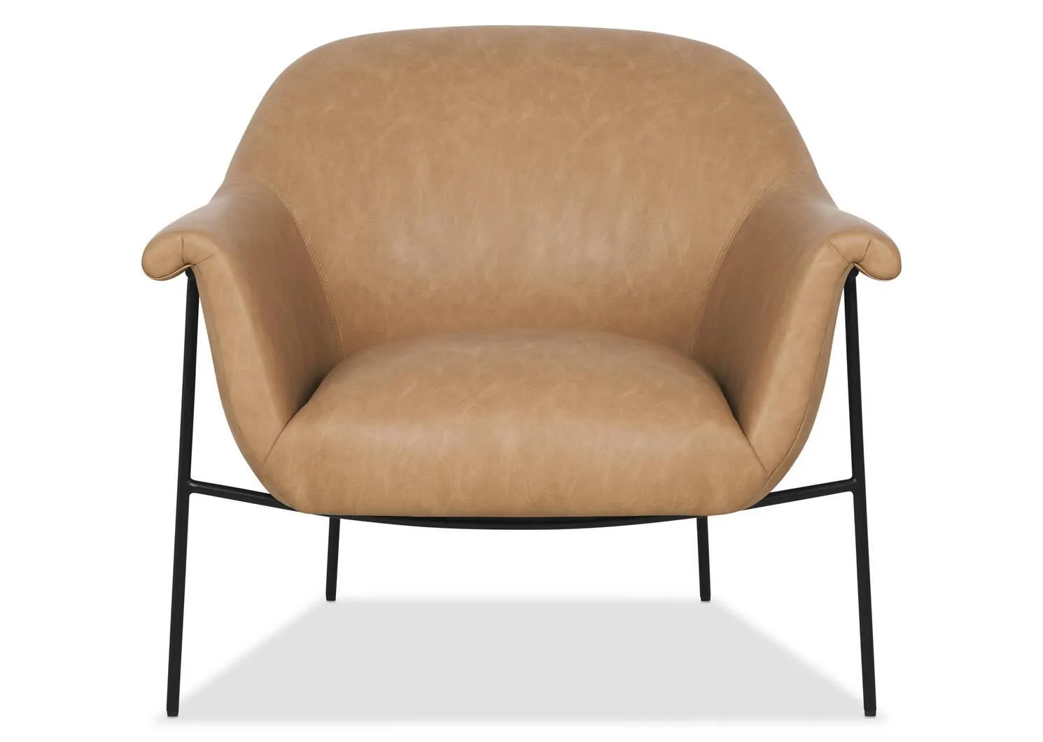 Fauteuil Tilda -Platt brun clair