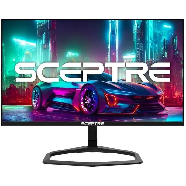 Sceptre Nouveau Moniteur de Jeu 24,5 Pouces 240Hz 1ms DisplayPort x2 HDMI x2 100 % sRGB AMD FreeSync Haut-Parleurs Intégrés Premium, Noir Machine 2024 (Série E255B-FWD240) 24,5 Pouces 240Hz