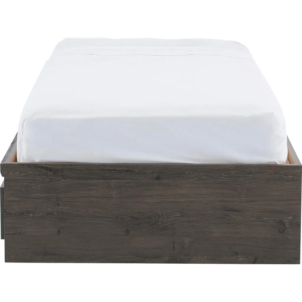 Lit plateforme avec tiroirs - Simple