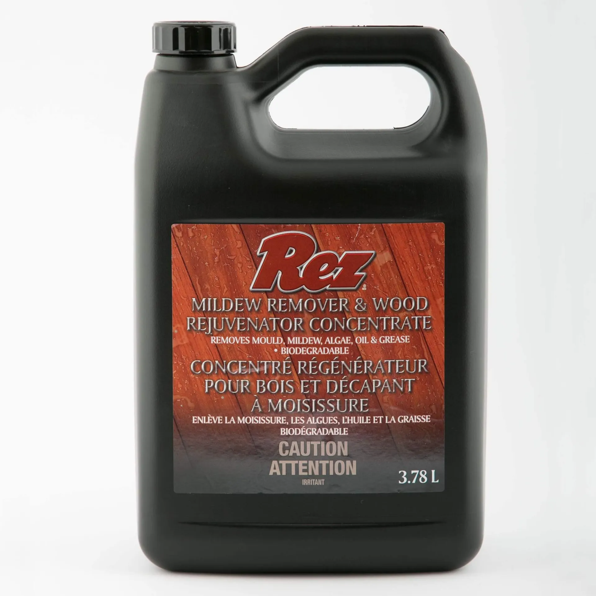 Anti-moisissure imperméable pour bois, béton et acier REZ, 3,78 L/1 gallon