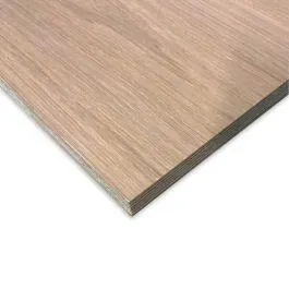 Panneau, fini noyer tranché âme en peuplier, Tigerply edge - 4' x 8' x 3/4'' (18mm)
