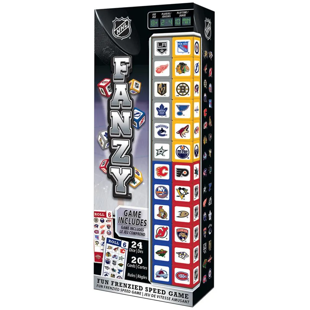 Masterpieces Puzzle Company - NHL Fanzy Speed Dice jeu de plateau