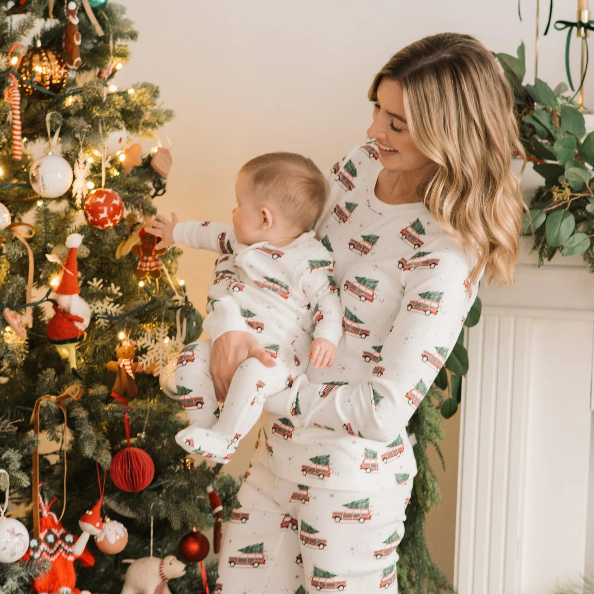 Holiday Car Pajamas 0-24m