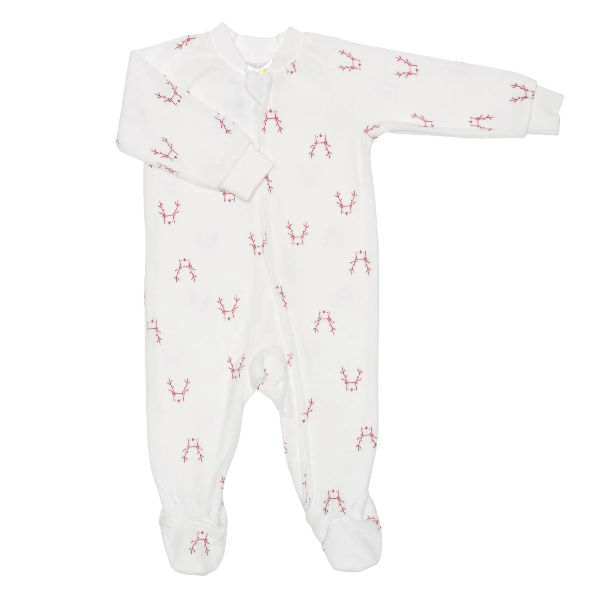 Deer Velvet Pajamas 0-24 months