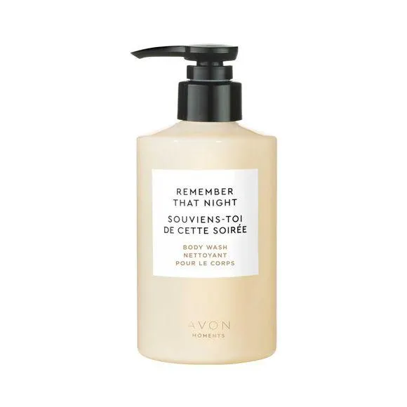 Nettoyant pour le corps Souviens-toi de cette soirée Avon Moments