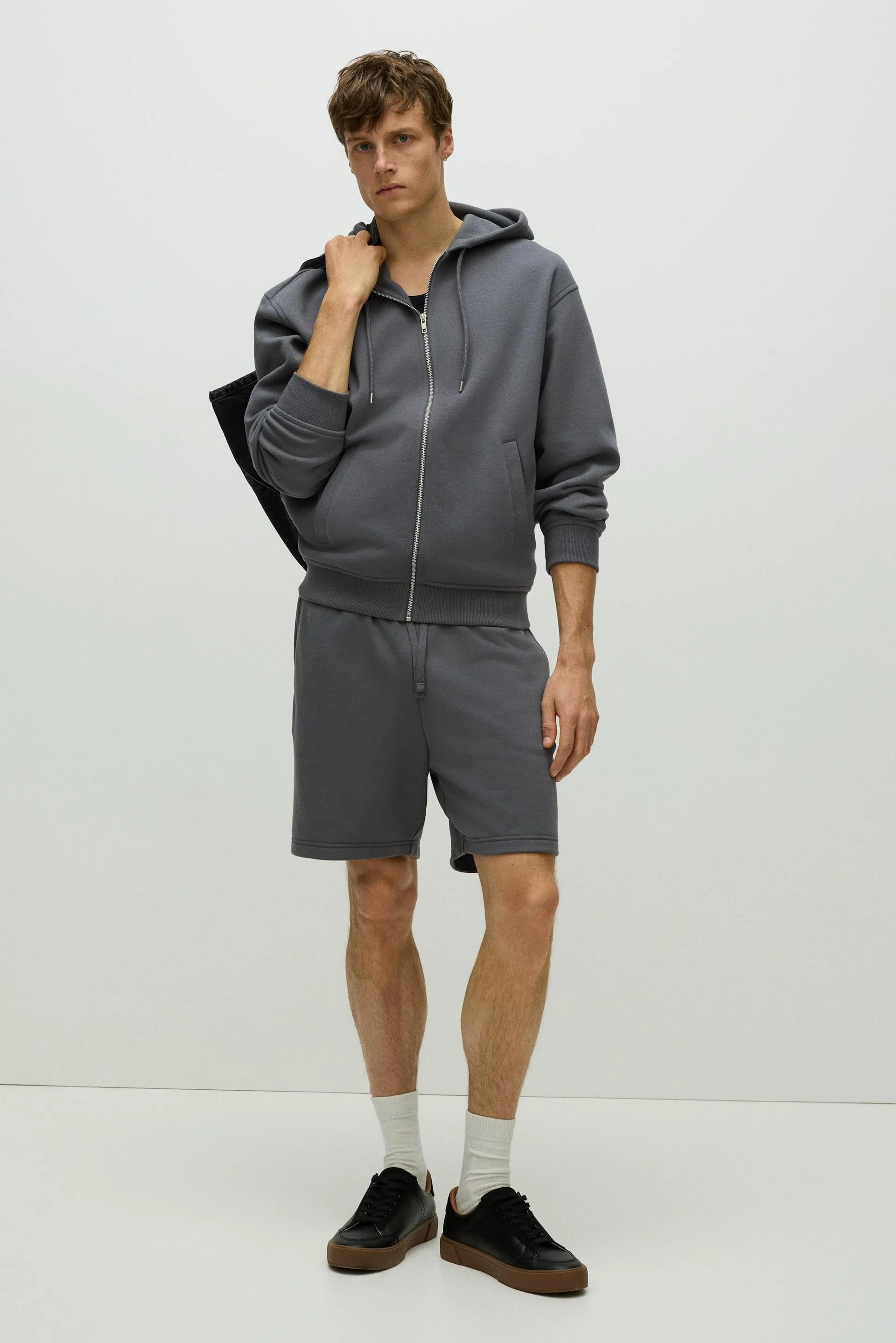 Short Coupe Classique en molleton