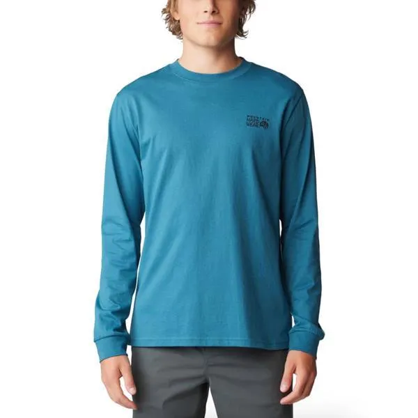 T-shirt à manches longues Logo Box pour homme