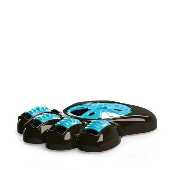 Bol ralentisseur interactif bleu pour chiens