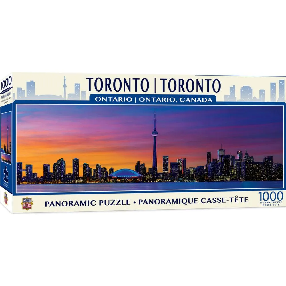 Masterpieces Puzzle Company - Blakeway Panoramas Toronto casse-tête de 1,000 pièces panoramique