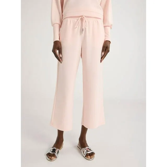 Scoop Women's and Women's Plus Ultimate ScubaKnit Cropped Sweatpants, Sizes XS-4X