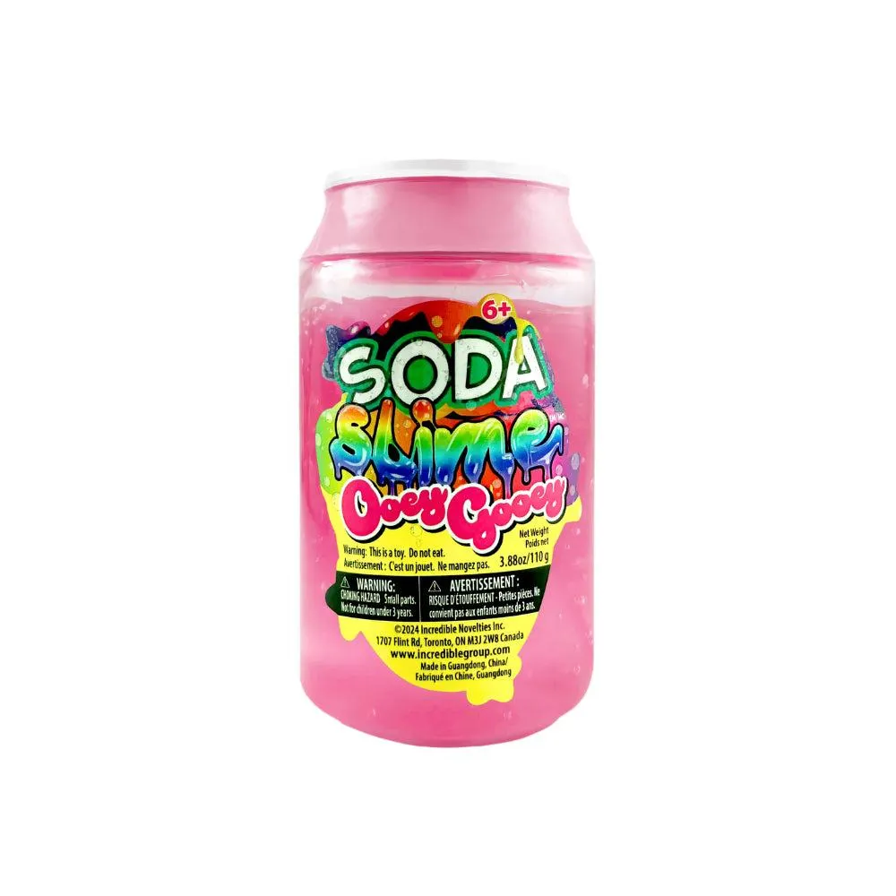 Incredible Group - Jouet Soda Slime - Couleurs assorties