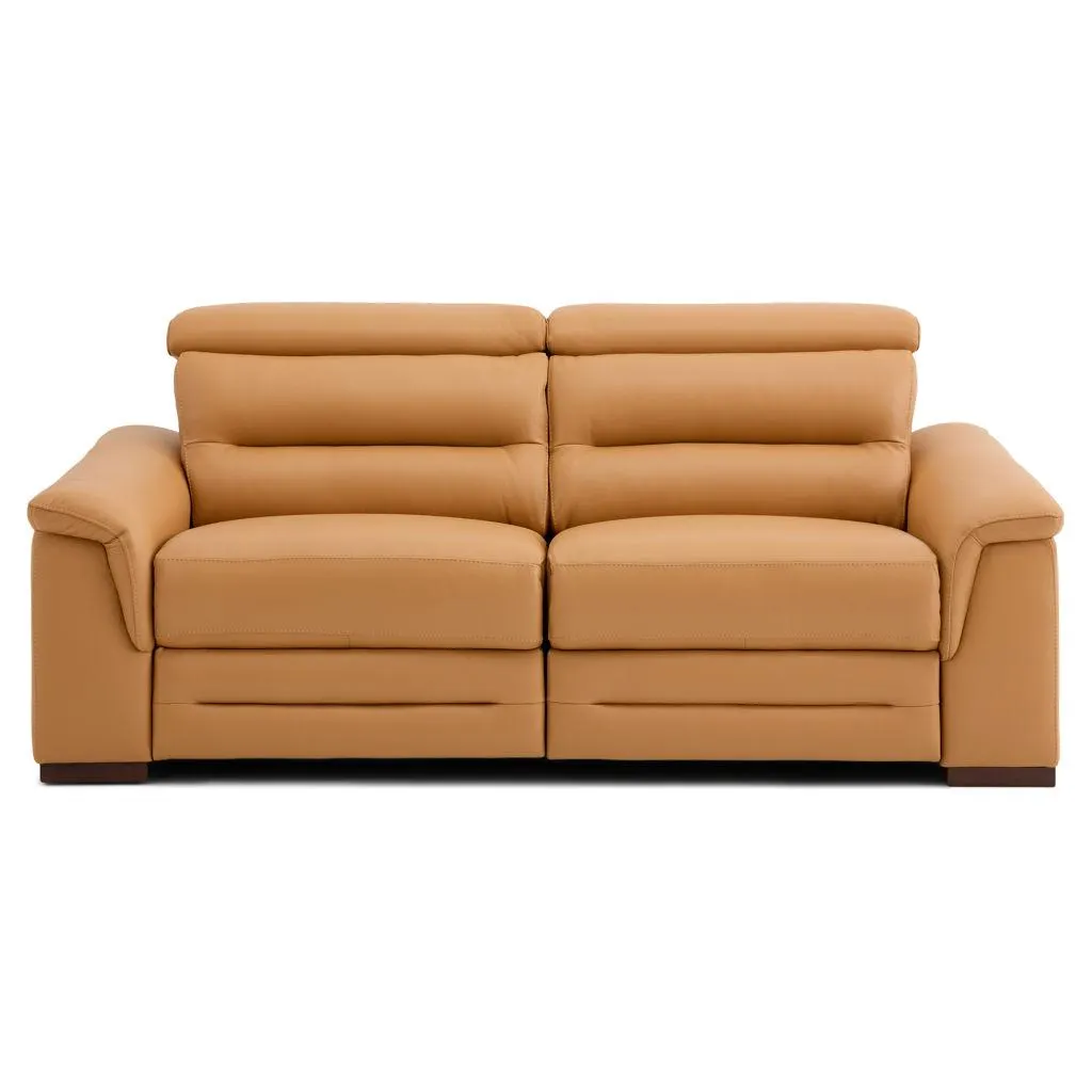 Sofa inclinable motorisé en cuir