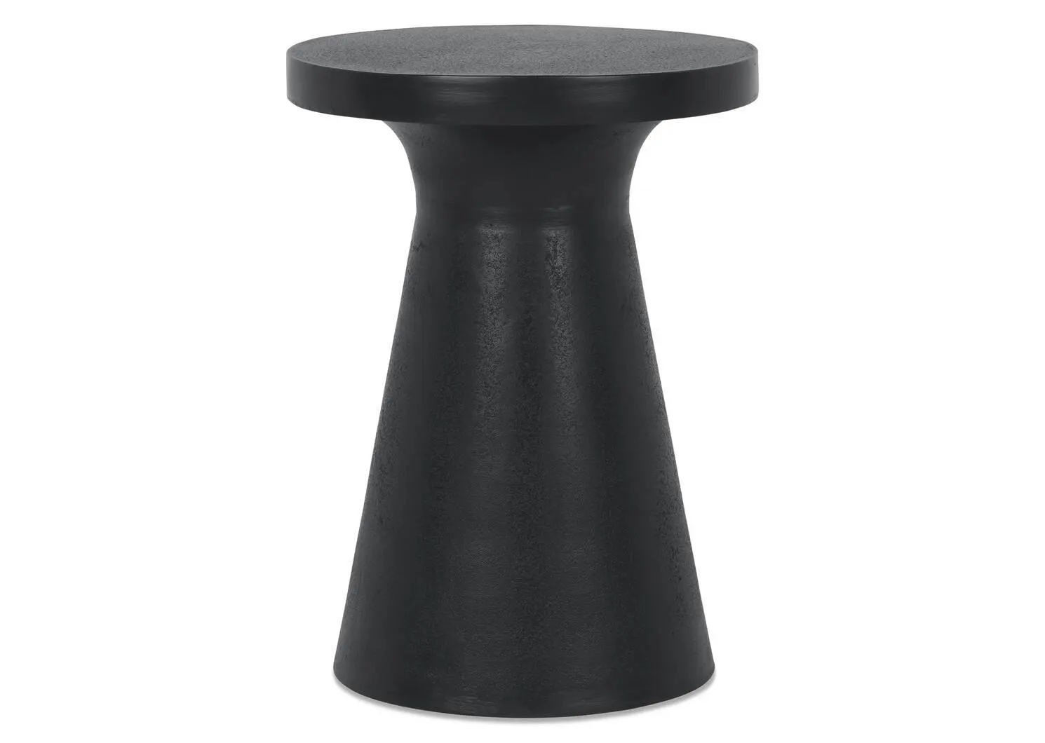 Table d'appoint Ventura en métal recyclé -bronze